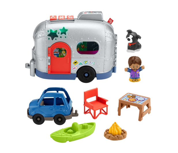 Fisher-Price Little People Edukacyjny Kamper Małego Odkrywcy - 1053098 - zdjęcie 2